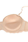 Zivame Very Vital Underwired Gentle Push Up Strapless Bra-Skin — thumbnail 8