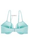 Zivame Satin Edge Padded T-shirt Bra- Green — thumbnail 6