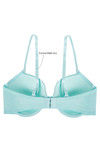Zivame Pack of 2 Satin Edge T-shirt Bra- Skin n Green — thumbnail 9