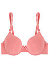 Zivame Pack of 2 Padded Plunge T-shirt Bra- Coral n White — thumbnail 12