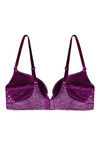 Zivame Laser Wings Push Up Wired Low Coverage Bra-Pink A443P — thumbnail 7