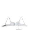 Zivame Laser Wings Push Up Wired Low Coverage T-Shirt Bra-White — thumbnail 8