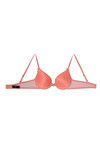 Zivame Padded Wired Low Coverage T-Shirt Bra-Coral Pink — thumbnail 16