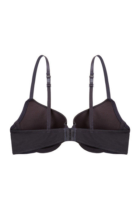 Zivame Padded Wired Low Coverage T-Shirt Bra-Pink Black — image 13