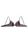 Zivame Padded Wired Low Coverage T-Shirt Bra-Pink Grey — thumbnail 15