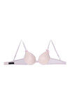 Zivame Padded Wired Low Coverage T-Shirt Bra-Pink Grey — thumbnail 16