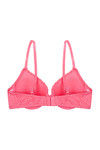 Zivame Padded Wired Low Coverage T-Shirt Bra - Coral Pink — thumbnail 10