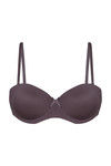 Zivame Wear Me Everyday Gentle Push-up Smooth Strapless Bra- Grey — thumbnail 7