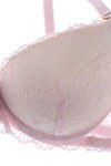 Zivame Lace Embrace Wired Convertible Straps Gentle Push Up Bra-Pink — thumbnail 6