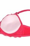 Zivame All That Lace Push Up Wired Low Coverage Bra-Raspberry — thumbnail 8