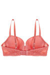 Zivame Delicate Summer Lace Demi Coverage Bra-Pink — thumbnail 7
