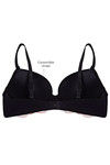 Zivame Cuppa Contrast Gradual Lift Pushup Bra- Black With Pink — thumbnail 7