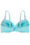 Zivame Floral Lace Explosive Pushup Bra - Blue — thumbnail 6