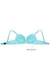 Zivame Floral Lace Explosive Pushup Bra - Blue — thumbnail 7