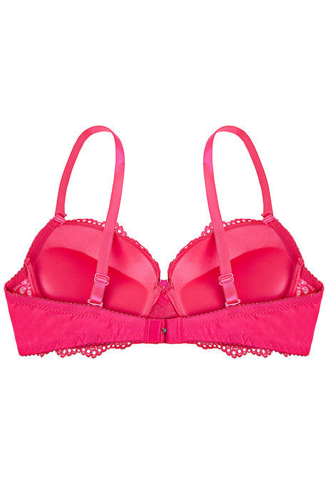Zivame Floral Lace Explosive Pushup Bra - Fuchsia — image 7