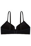 Zivame All That Lace Padded Wired Low Coverage Bra-Black — thumbnail 6