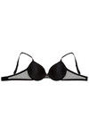 Zivame All That Lace Padded Wired Low Coverage Bra-Black — thumbnail 8