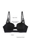 Zivame Cage Style Demi Coverage Padded Bra-Black — thumbnail 6