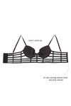 Zivame Longline Smooth Cup Gentle Push Up Cage Bra-Black — thumbnail 8