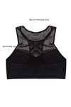 Zivame Made To Layer Double Layered Non Wired Full Coverage Bralette -Black — thumbnail 6