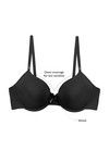 Zivame Wear Me Everyday Padded Smooth T Shirt Bra-Black — thumbnail 5