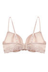 Zivame Wear Me Everyday Padded Wired Low Coverage T-Shirt Bra-Skin — thumbnail 6