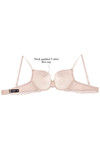 Zivame Wear Me Everyday Padded Wired Low Coverage T-Shirt Bra-Skin — thumbnail 7