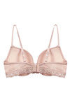 Zivame Wear Me Everyday Padded Wired Low Coverage T-Shirt Bra-Brown — thumbnail 6