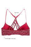Zivame Pretty Back Push Up Wired Low Coverage T-Shirt Bra-Pink — thumbnail 6