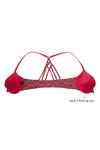 Zivame Pretty Back Push Up Wired Low Coverage T-Shirt Bra-Pink — thumbnail 7