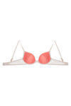 Zivame Cuppa Contrast Padded Wired Low Coverage Bra-Pink — thumbnail 7