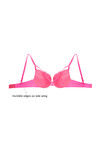 Zivame Lace Touch Demi Coverage Laser Wings Bra-Pink — thumbnail 8
