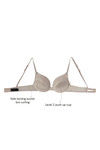 Zivame All That Lace Push Up Wired Low Coverage Bra-Ivory — thumbnail 7