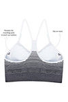 Zivame Made To Layer Double Layered Non Wired Medium Coverage Bralette -White — thumbnail 6