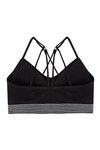 Zivame Made To Layer Double Layered Non Wired Medium Coverage Bralette -Black — thumbnail 6