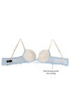 Zivame Cuppa Contrast Gentle Lift Plunge Bra- Ivory — thumbnail 7