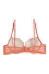 Zivame Cuppa Contrast Push Up Wired Low Coverage Bra-Blush — thumbnail 6