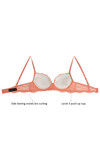 Zivame Cuppa Contrast Push Up Wired Low Coverage Bra-Blush — thumbnail 7