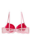 Zivame Cuppa Contrast Push Up Wired Low Coverage Bra-Dark Pink — thumbnail 7