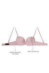Zivame All That Lace Explosive Pushup Multiway Wired Bra- Baby Pink — thumbnail 9