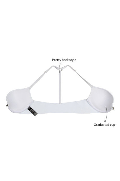 Zivame Laser Wings Gentle Lift T-shirt Bra- White — image 7
