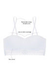 Zivame Strapless Push-Up  Balconette Bra - White — thumbnail 8