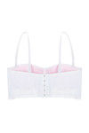 Zivame Strapless Push-Up  Balconette Bra - White — thumbnail 9