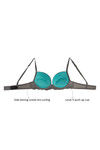 Zivame Cuppa Contrast Push Up Wired Low Coverage Bra-Grey — thumbnail 8