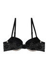 Zivame Luxe Lace Push Up Wired Medium Coverage Bra-Black — thumbnail 6