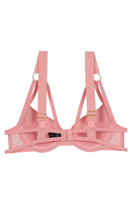 Zivame Summer Bounty Padded Wired Low Coverage Bra-Coral — image 6