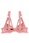 Zivame Summer Bounty Padded Wired Low Coverage Bra-Coral — thumbnail 6
