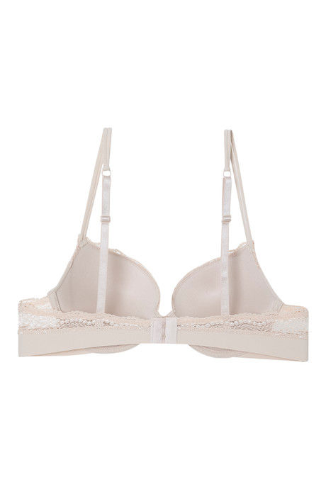 Zivame Laser Wings Push Up Wired Low Coverage Bra-Beige — image 6