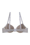 Zivame Luxe Lace Padded Wired Medium Coverage Lace Bra-White — thumbnail 5