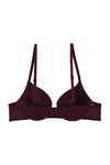Zivame Luxe Lace Push Up Wired Medium Coverage Bra-Purple — thumbnail 6